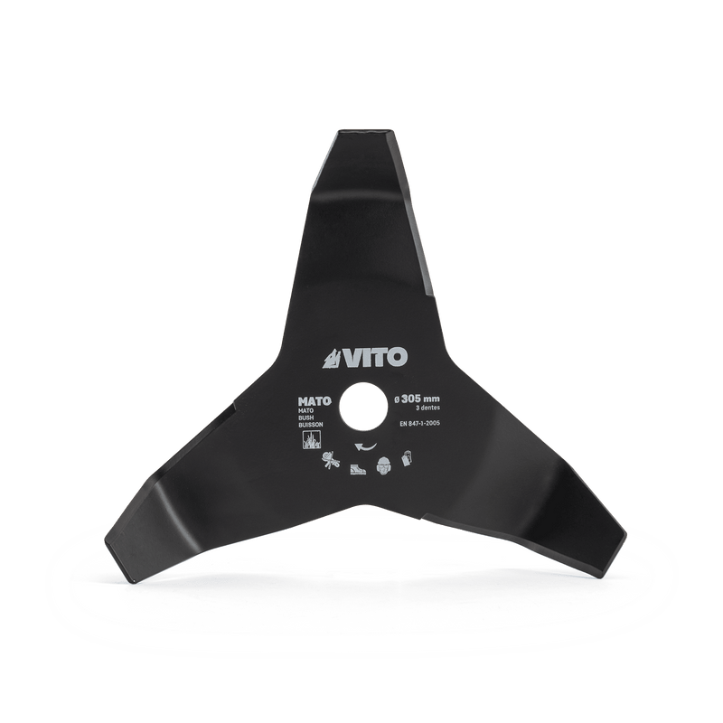 Cuchilla de corte curva de 3 dientes Vito (VIDCMCP3) Pro