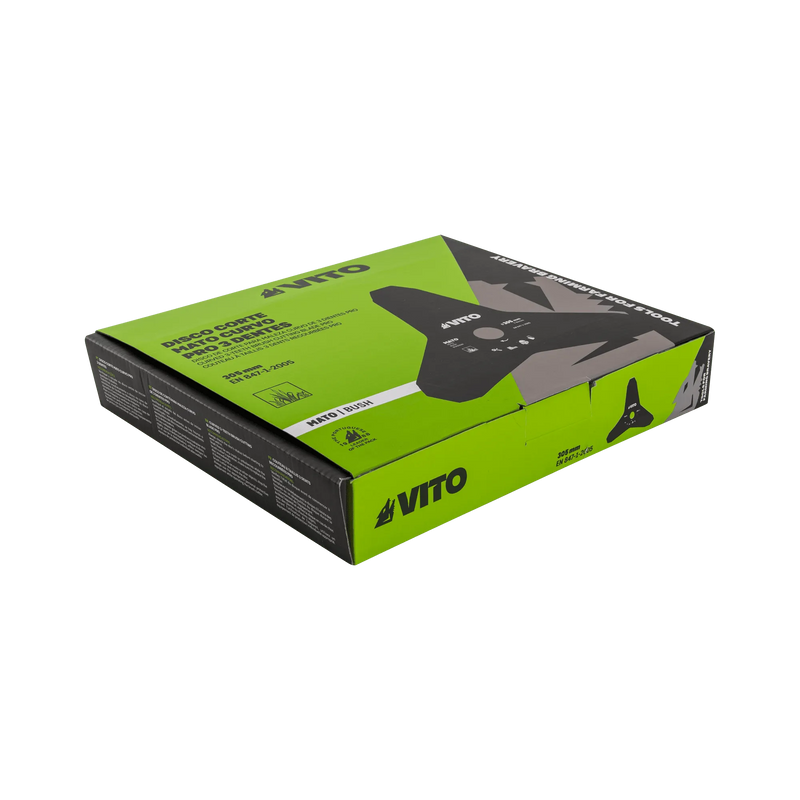 Lâmina de corte curva de 3 dentes Vito (VIDCMCP3) Pro