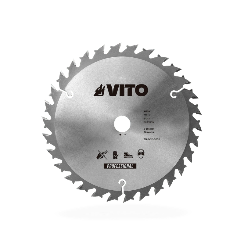 Lâmina circular com ponta de carboneto Vito (VIDEP30) de 30 dentes Pro