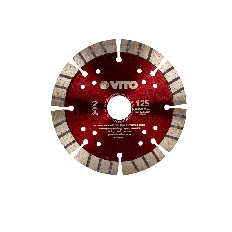 Vito (VIDGOP115) General Construction Segmented Diamond Cutting Disc Pro