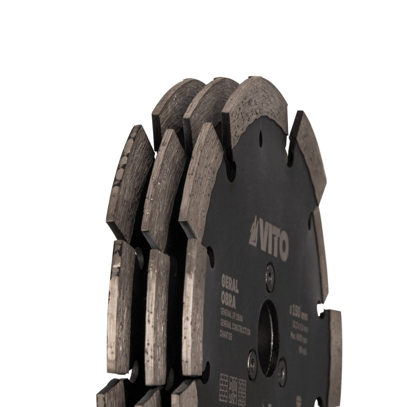 Vito (VIDGOP3150) 3-In-1 General Construction Segmented Diamond Cutting Disc Pro 150mm