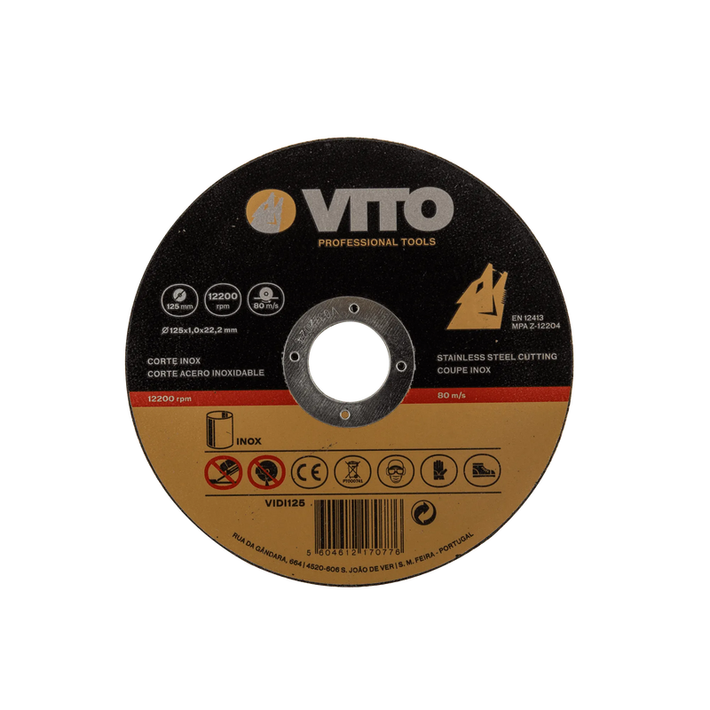 Vito (VIDI1151) Stainless Steel Cutting Disc