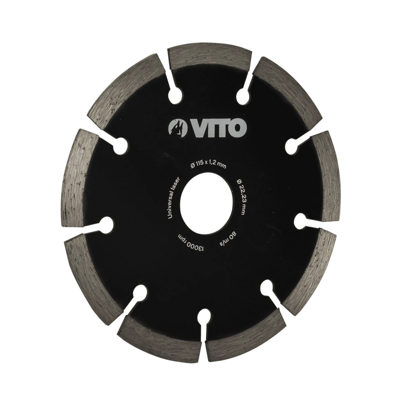 Disco de diamante segmentado universal Vito (VIDL115)