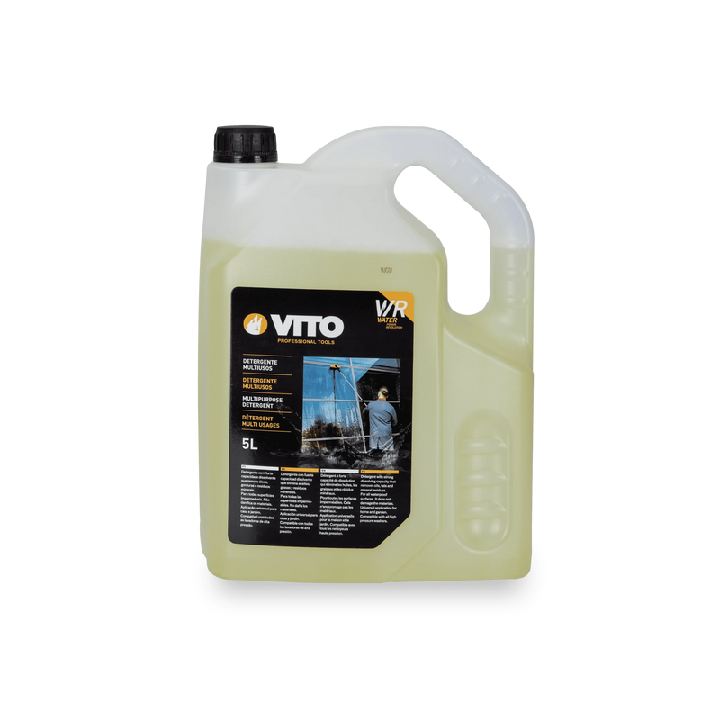 Detergente multiusos para hidrolavadoras de alta presión Vito (VIDMML5L) 5 litros
