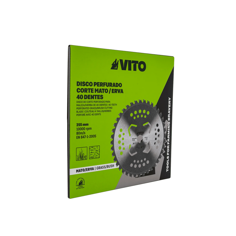 Vito (VIDPCE40) 40-Teeth Perforated Grass/Brush Cutting Blade