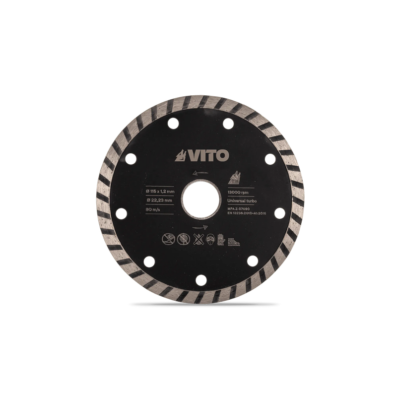 Vito (VIDT115)universal Turbo Diamond Disc