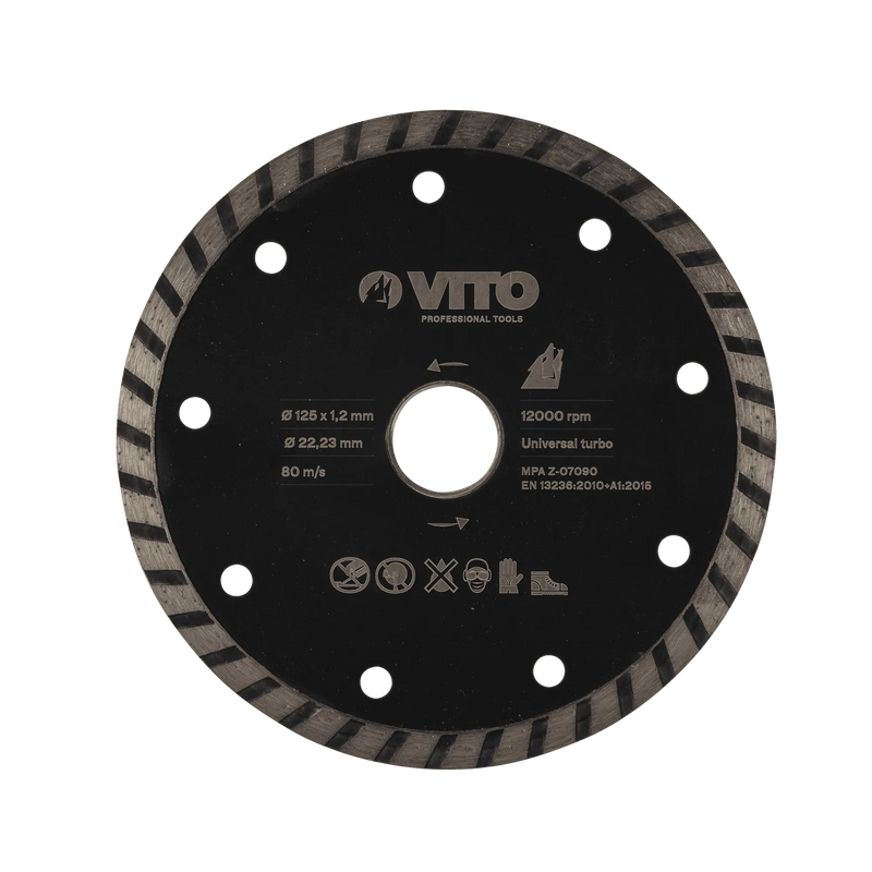 Vito (VIDT115)universal Turbo Diamond Disc