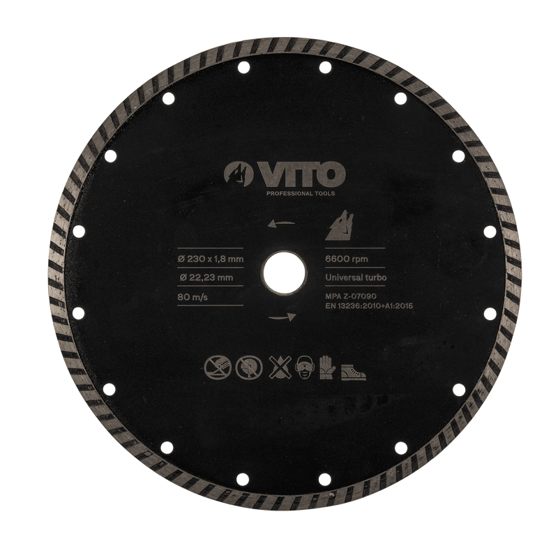 Vito (VIDT115)universal Turbo Diamond Disc