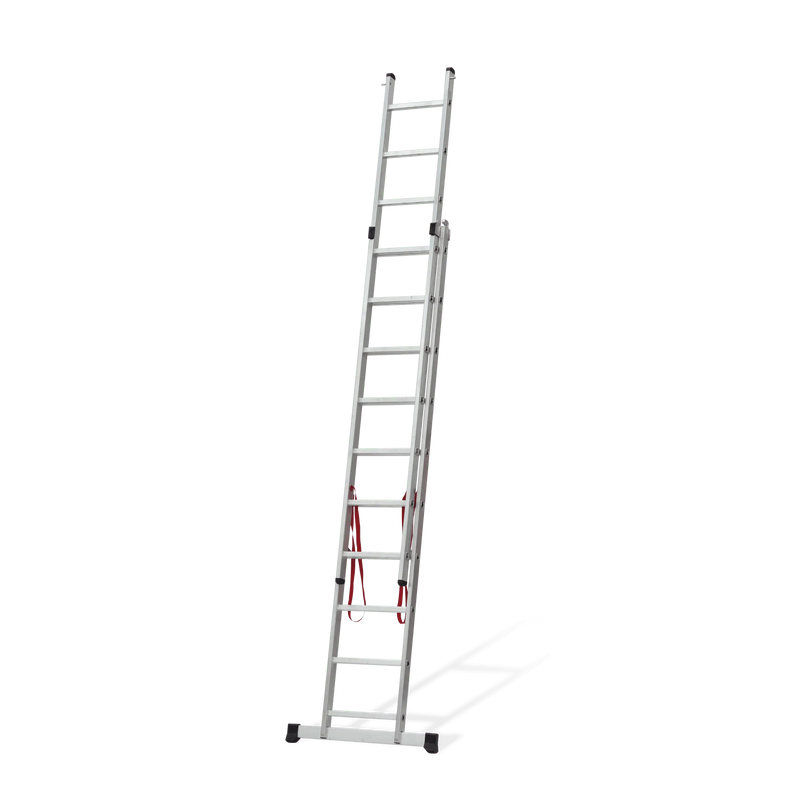 Vito (VIEDQ4) Square-Steps Double Extension Ladder