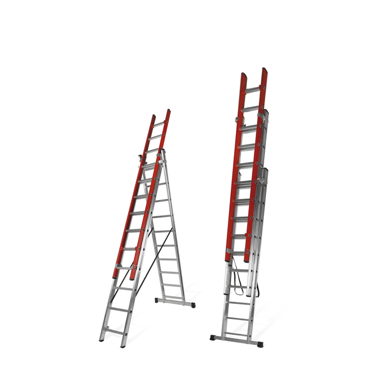 Escada extensível tripla Vito (VIEE3X3) Electra 3x3 M