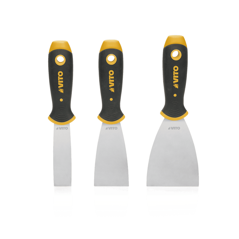 Vito (VIEFI100) Flexible Stainless Steel Scraper Bimaterial Handle