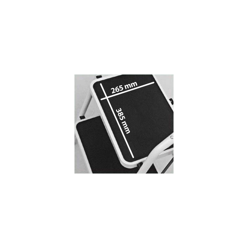 Banqueta dobrável em metal Vito (VIEM2)