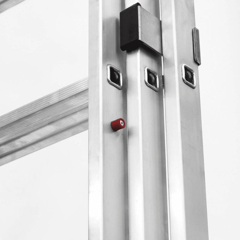 Vito (VIETQ2) Square-Steps Triple Extension Ladder 3x2 M