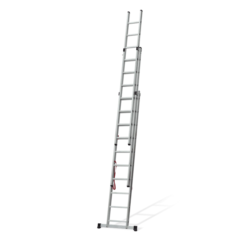 Vito (VIETQ35) Square-Steps Triple Extension Ladder 3x3.5 M
