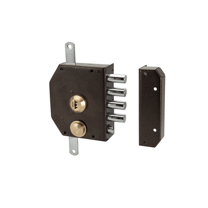 Fechadura de porta Vito (VIF9072D) com fecho de segurança 9072 Direita