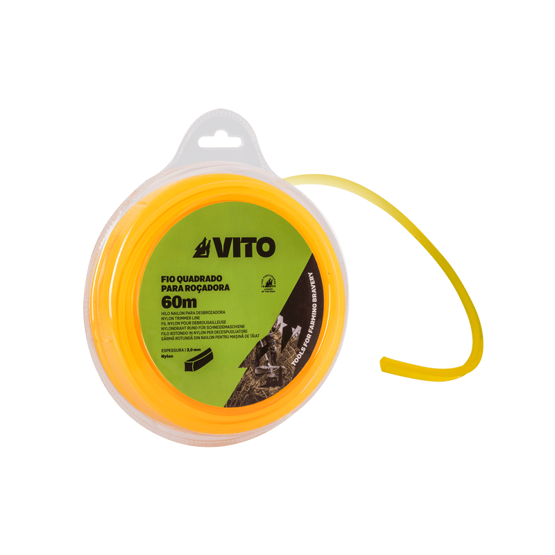 Vito (VIFRQ30100) Square Nylon Line for Brush Cutter