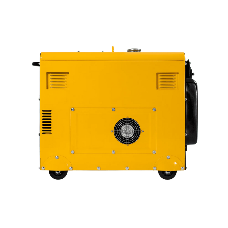 Gerador a diesel trifásico silencioso Vito (VIGD8ST) de 8 kVA