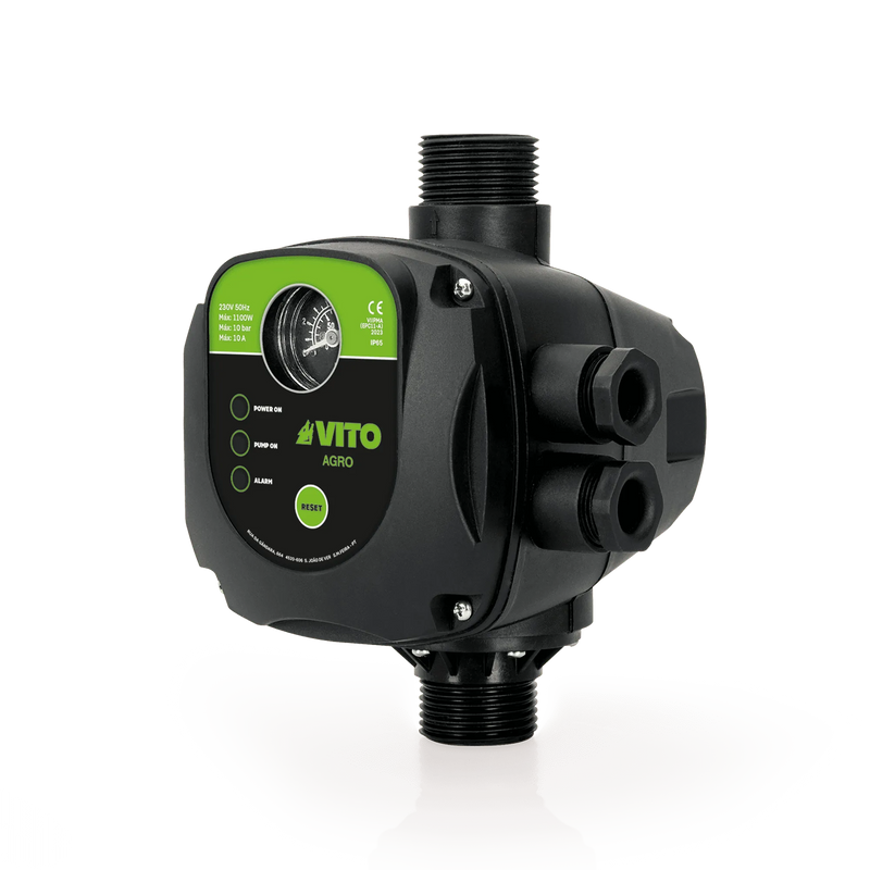 Vito (VIIPMA) Pressure Switch With Pressure Gauge