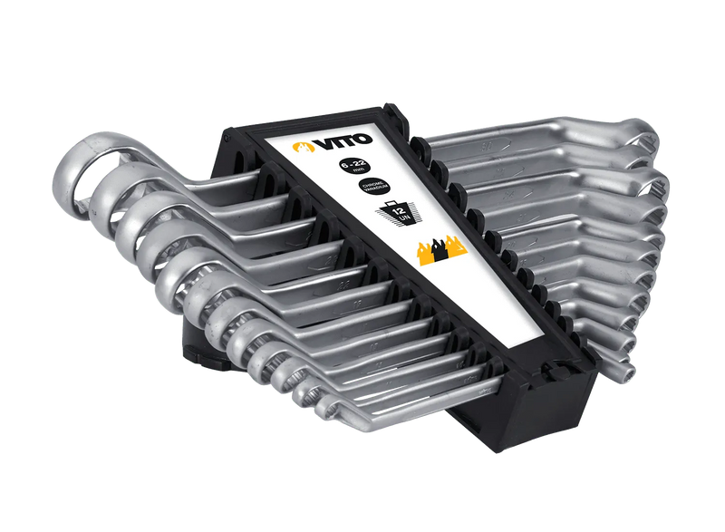 Conjunto de 12 chaves de bocas Vito (VIJCL12)