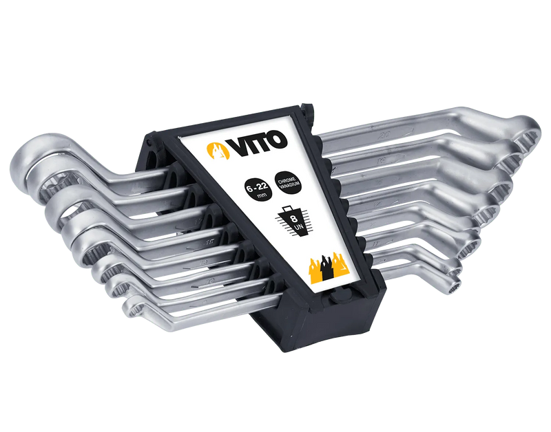 Conjunto de 8 chaves de bocas Vito (VIJCL8)