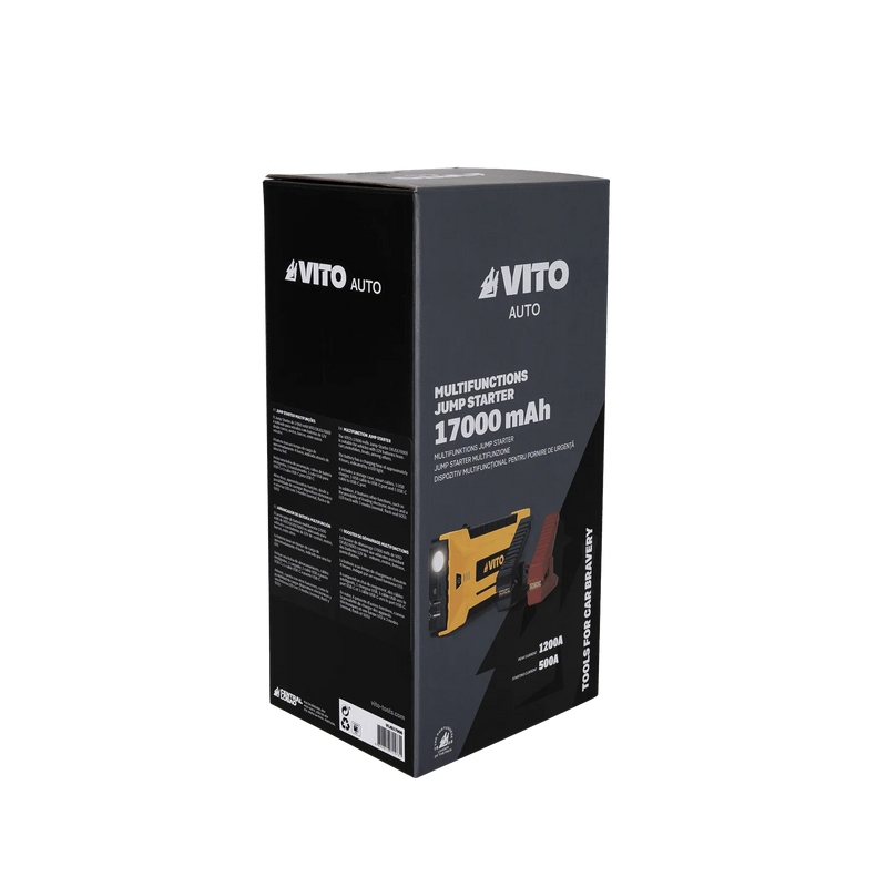 Vito (VIJS17000) 17000mAh Carregador de Baterias Multifunções