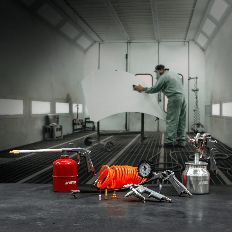 Vito (VIKITCO8) 8-Piece Air Tool Kit