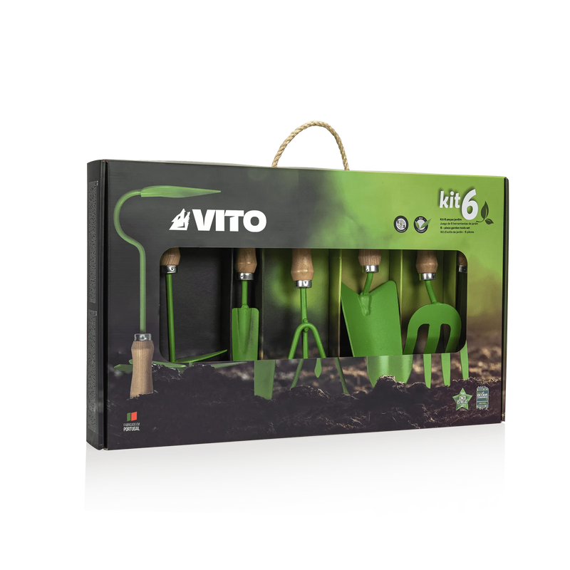 Juego de jardín Vito (VIKJ6C) de 6 piezas en acero