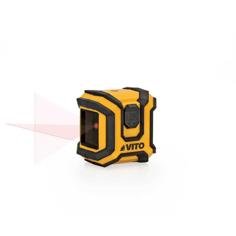 Vito (VILALC10) Self-Levelling Red Cross-Line Laser Level - 10m