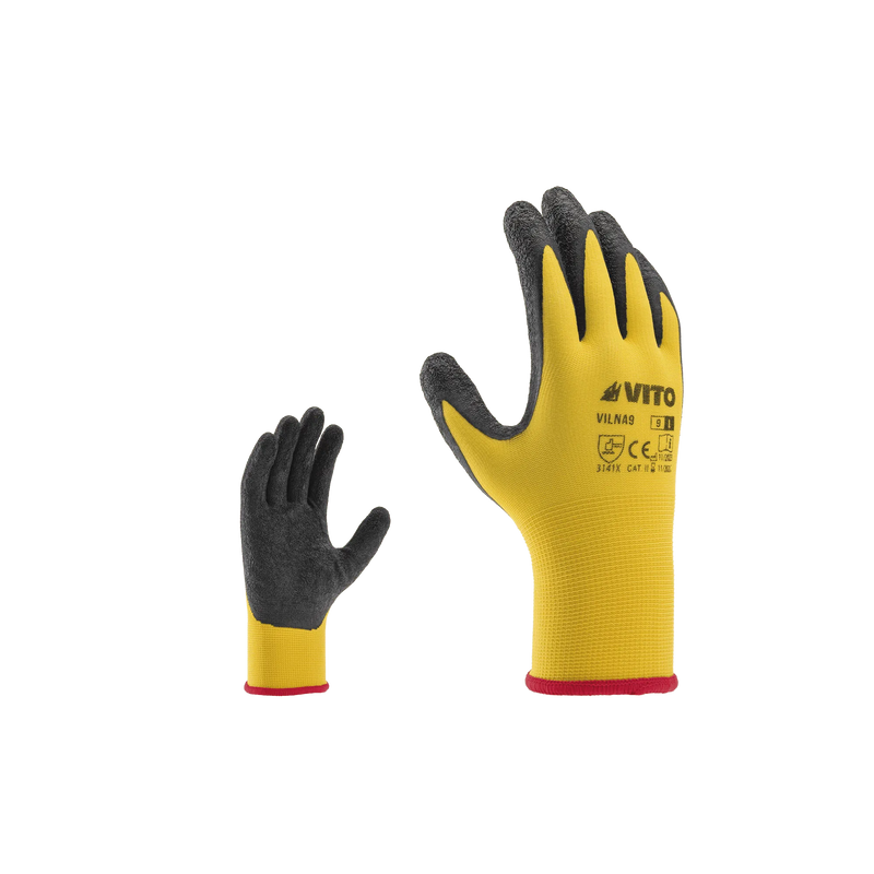 Luva Vito (VILNA10) com revestimento em nitrilo antiderrapante