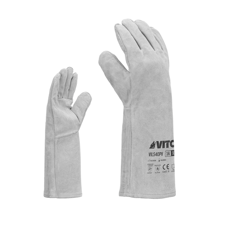 Vito (VILS40PV) Cowhide Welding Gloves 40cm