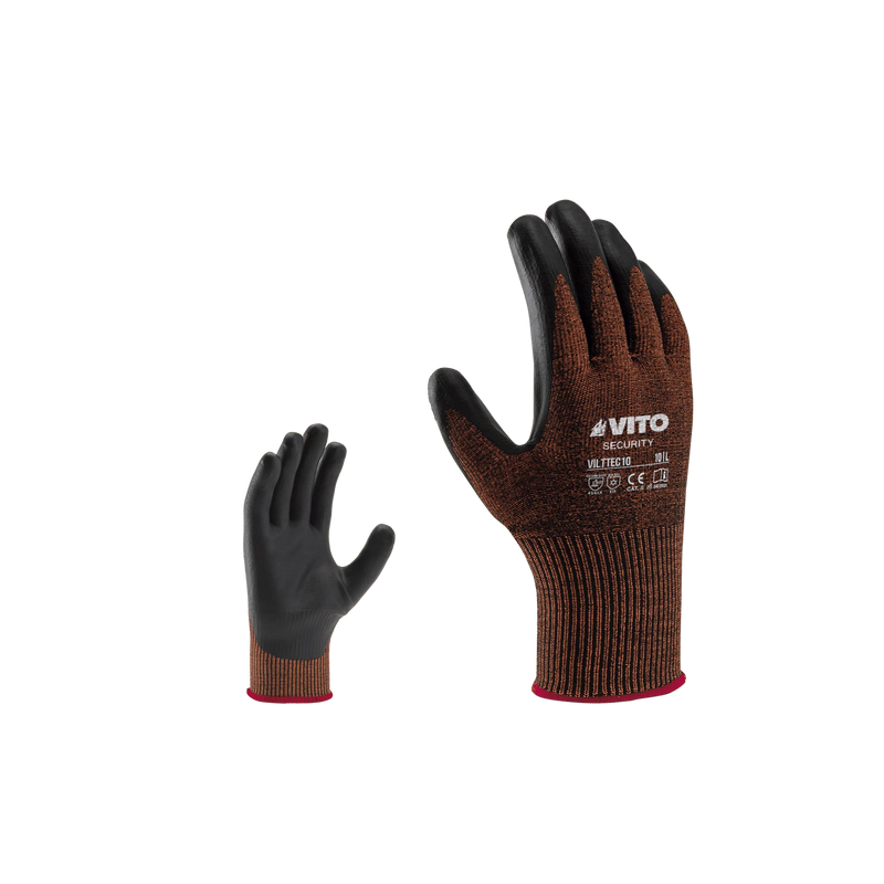 Luva Vito (VILTTEC10) com revestimento em PPU Thermo-Tec