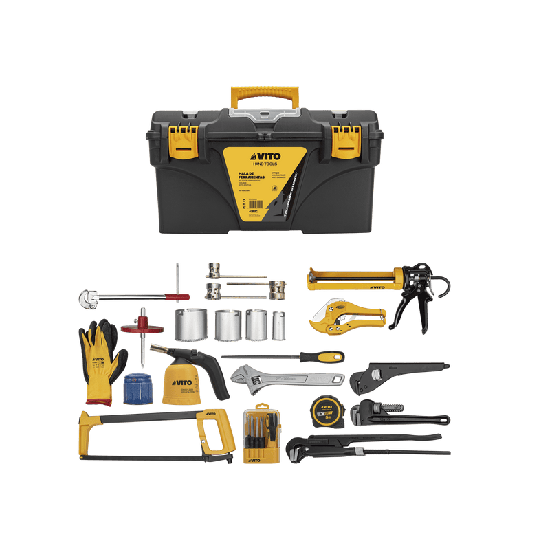 Vito (VIMCANAL) Plumber Tools Bag - 17 Pieces