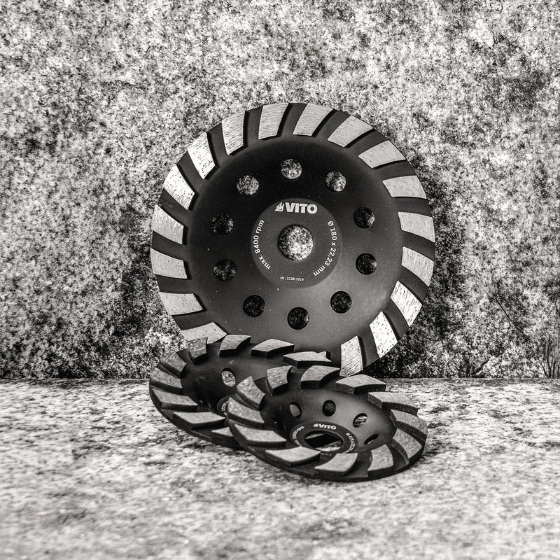 Vito (VIMDG115) Granite Diamond Cup Wheel