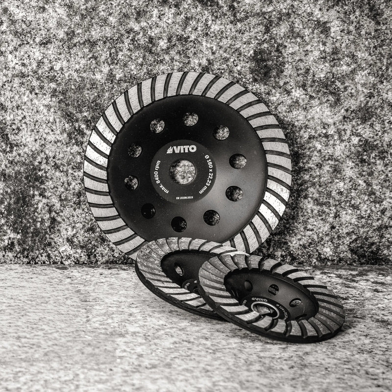 Vito (VIMDT115) Turbo Diamond Cup Wheel