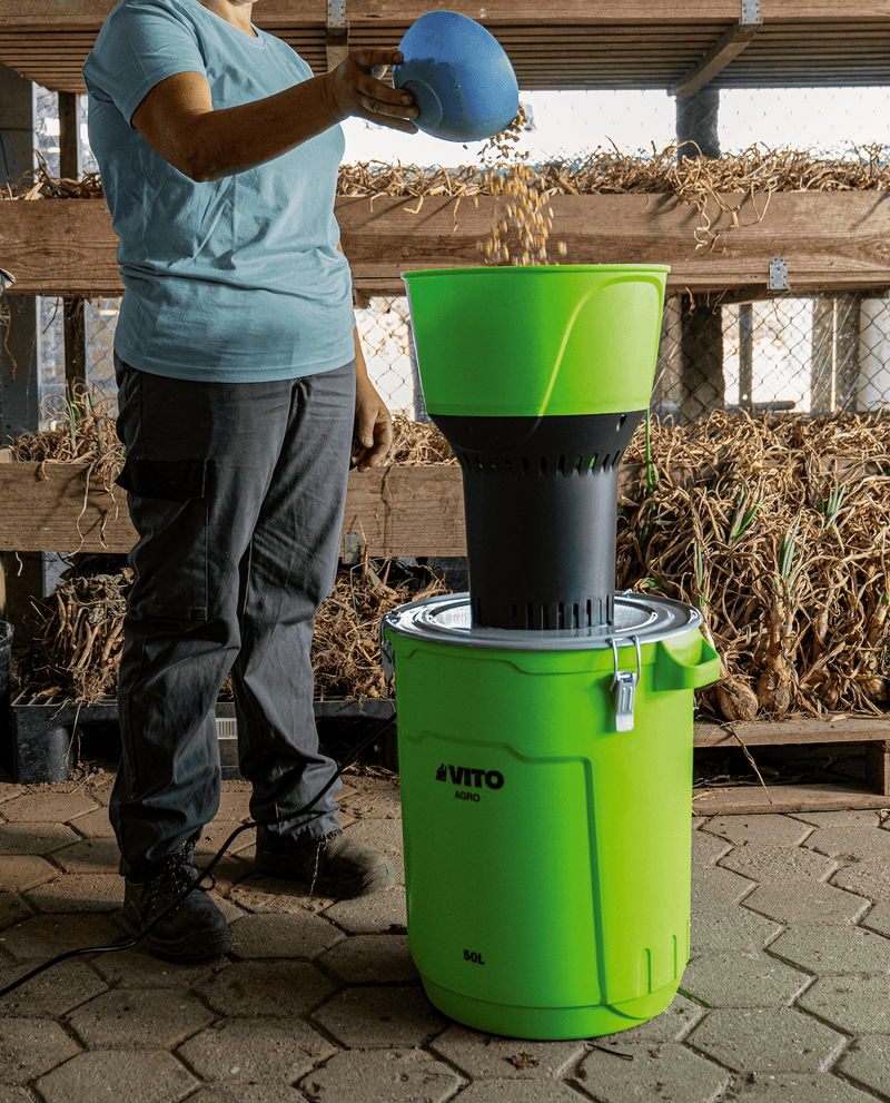 Molino eléctrico de grano Vito (VIME50) 50L 1300W