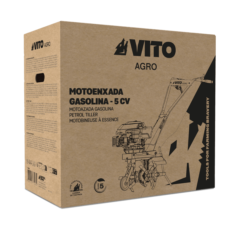 Motoenxada a Gasolina 5cv Vito (VIME5)