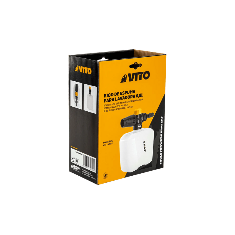 Vito (VIMLWR0800) Foam Cannon For Washer Wr1 And Wr2lite - 800ml
