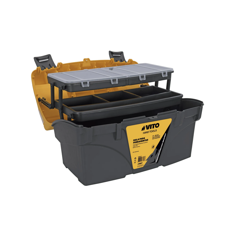 Vito (VIMO17) Tool Box With Organizer 17"- 431mm