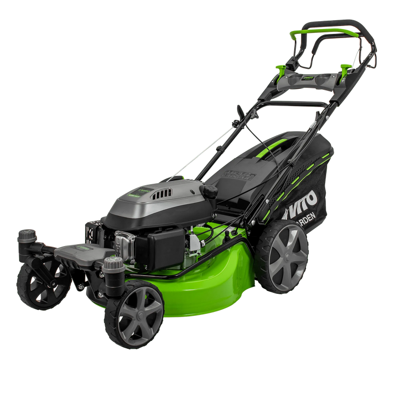 Corta-relva Vito (VIMRRG65) com rodas giratórias e tração, 6,5 cv - 196 cc - 508 mm