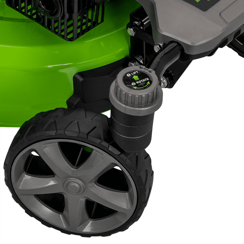 Vito (VIMRRG65) Lawnmower with Swivel Wheels and Traction 6.5HP - 196cc - 508mm