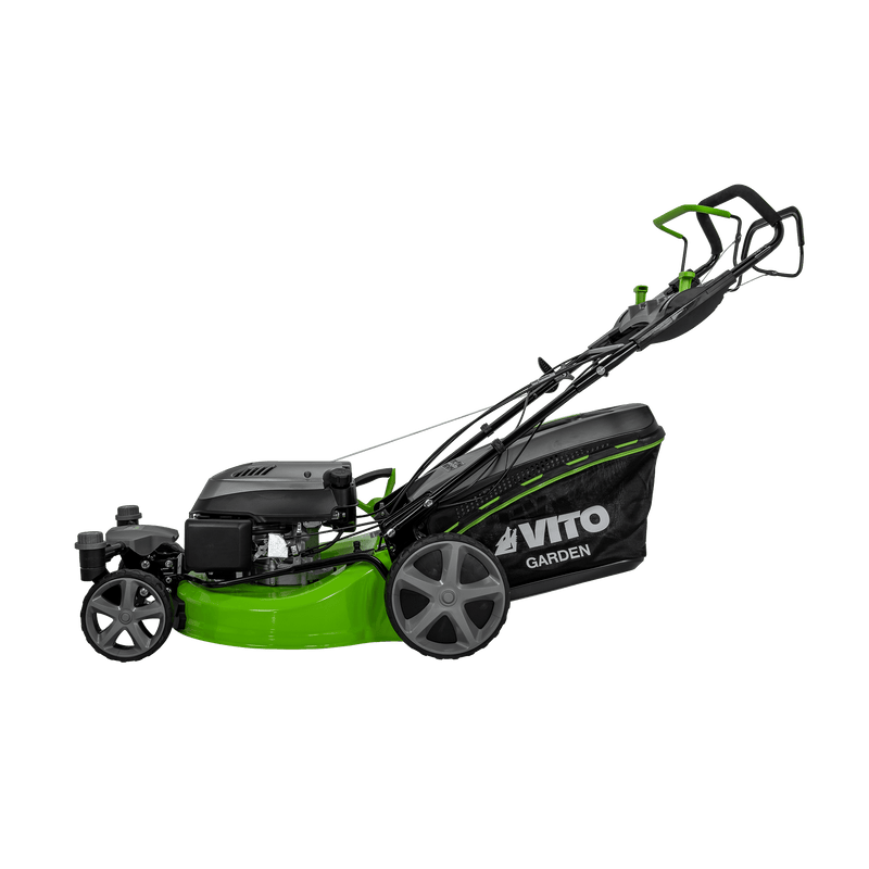 Vito (VIMRRG65) Lawnmower with Swivel Wheels and Traction 6.5HP - 196cc - 508mm