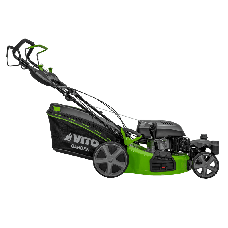 Vito (VIMRRG65) Lawnmower with Swivel Wheels and Traction 6.5HP - 196cc - 508mm