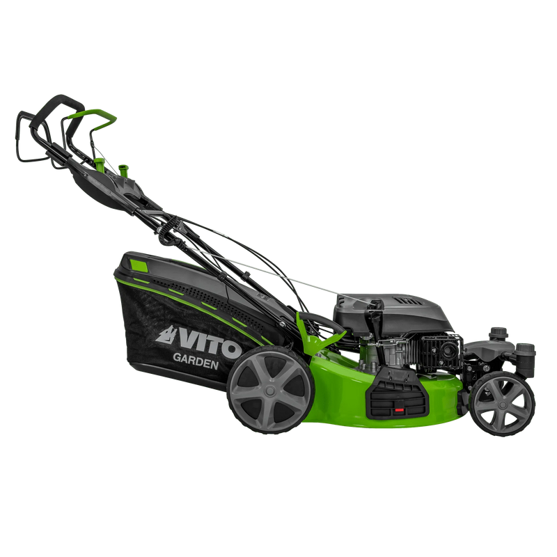 Corta-relva Vito (VIMRRG65) com rodas giratórias e tração, 6,5 cv - 196 cc - 508 mm