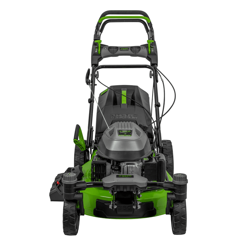 Vito (VIMRRG65) Lawnmower with Swivel Wheels and Traction 6.5HP - 196cc - 508mm