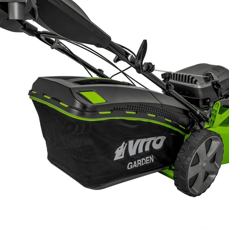 Corta-relva Vito (VIMRRG65) com rodas giratórias e tração, 6,5 cv - 196 cc - 508 mm