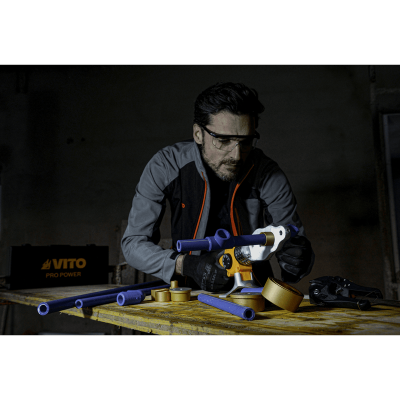 Vito (VIP1500) 1500W Máquina de Soldar Tubos com Mala