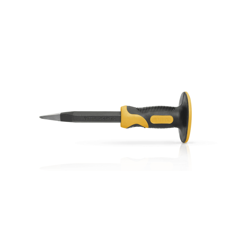 Cinzel de ponta Vito (VIPP10) com protetor de mãos