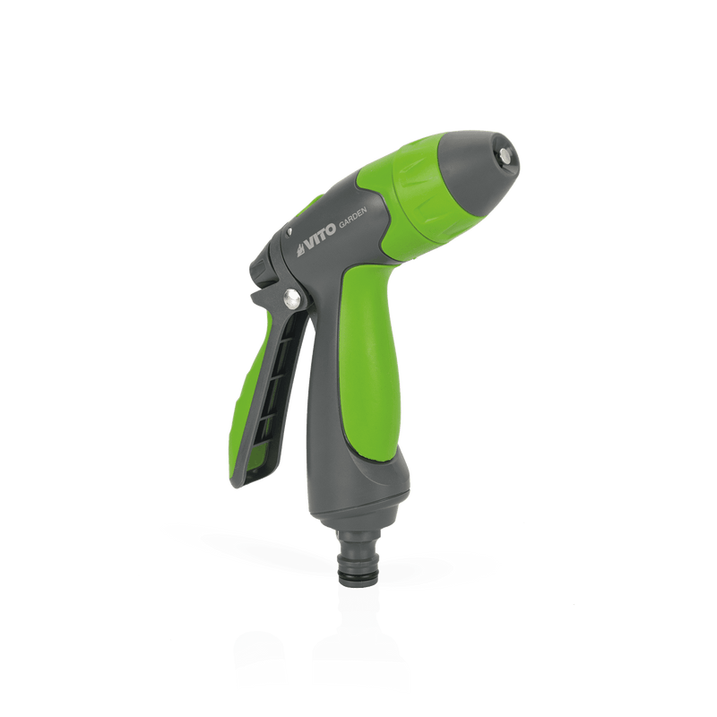 Pistola de Água de Jardim Ajustável com Punho de Borracha Vito (VIPRPBA)