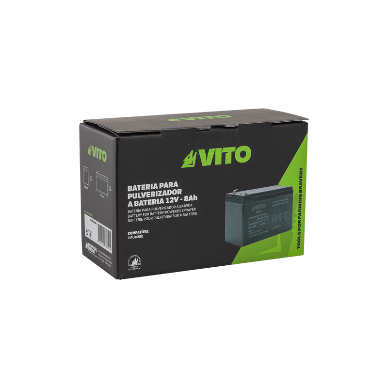 Batería Vito (VIPUB16BABL) para pulverizador 12V - 8ah