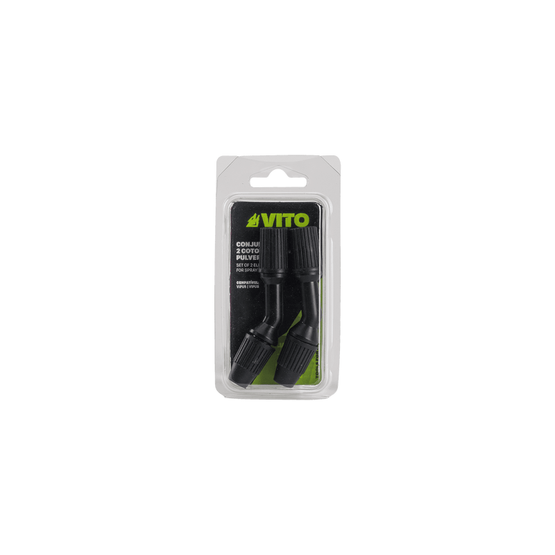 Vito (VIPUC58BL) Juego de 2 Boquillas Acodadas para Pulverizadores de 5-8L Bl